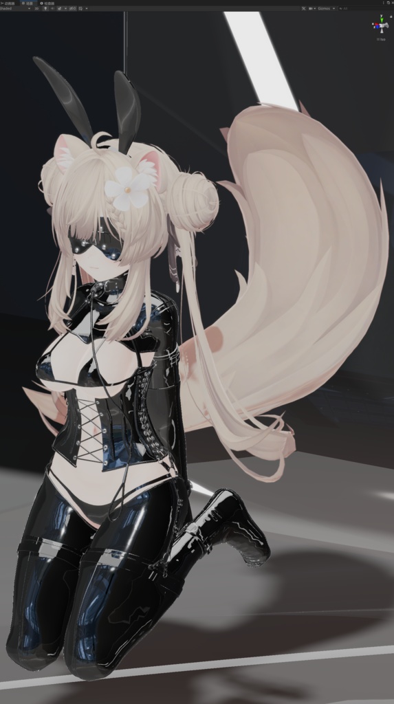 自用型マヌカ&セレスティア用兔女郎&拘束&束腰套装 BigPlus限定