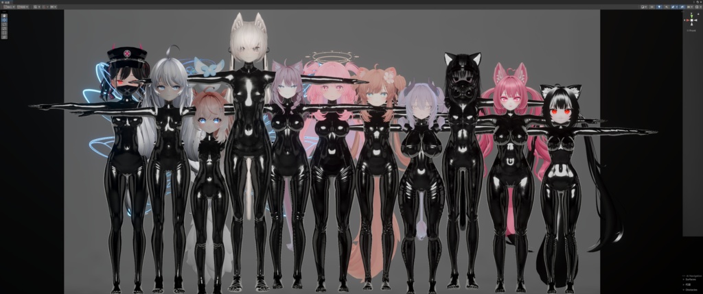 LatexBodySuit Poi9 Presets