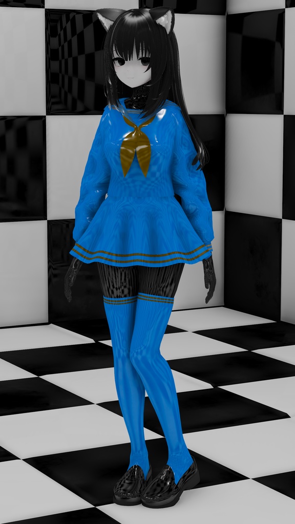 Latex sailor suit v2