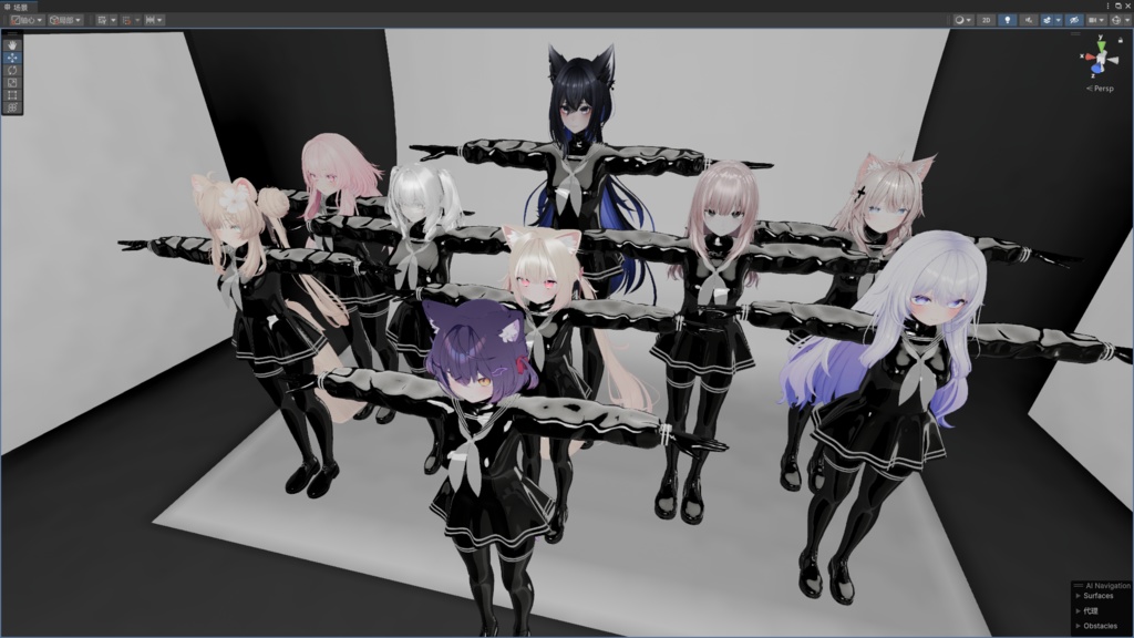 Latex sailor suit v2