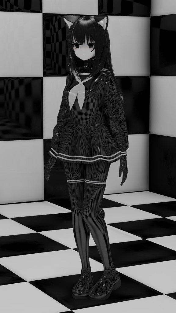 Latex sailor suit v2