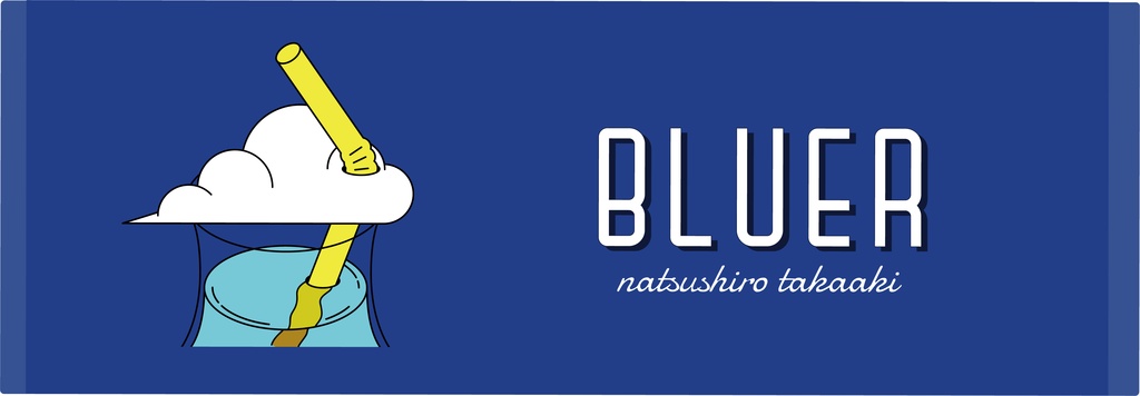 BLUER フェイスタオル