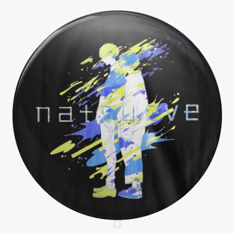 【ランダムガチャ】natsueve あたり付き缶バッジ