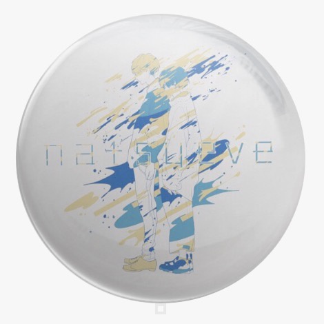 【ランダムガチャ】natsueve あたり付き缶バッジ