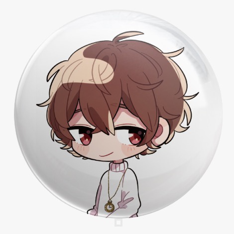 【ランダムガチャ】natsueve あたり付き缶バッジ