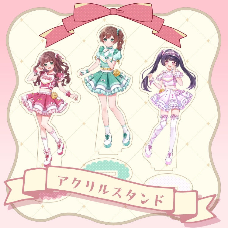 【アクリルスタンド】チア衣装3個セット