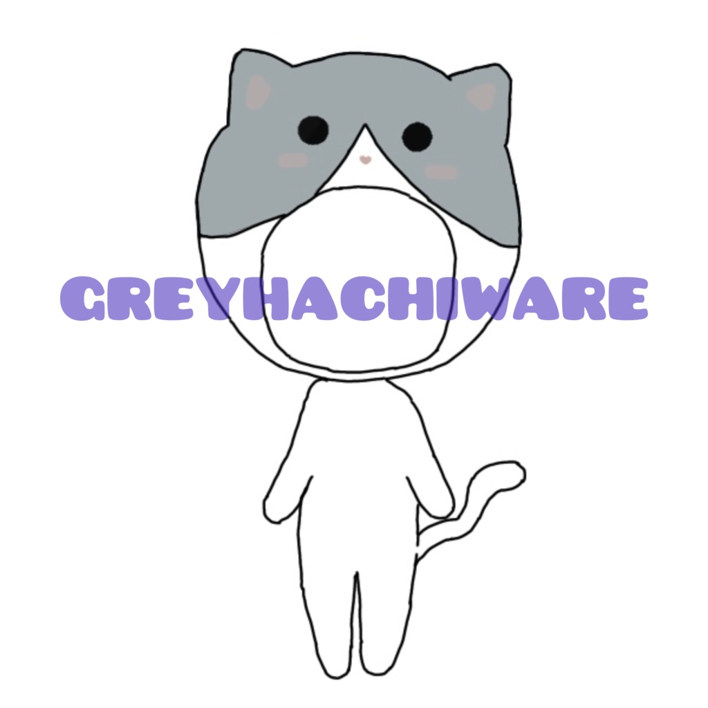 【7種セット】ねこ着ぐるみ素材🐱|お試し・訳あり価格