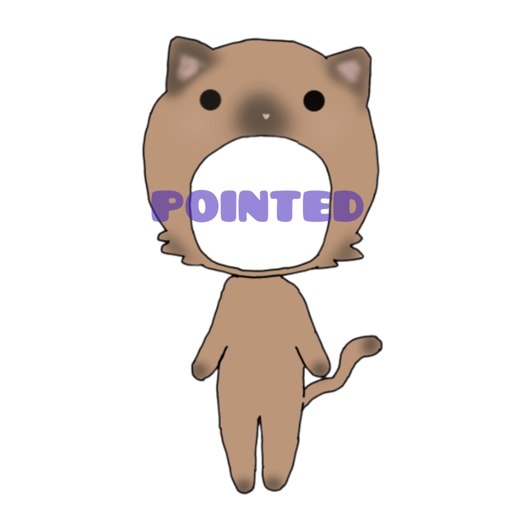 【7種セット】ねこ着ぐるみ素材🐱|お試し・訳あり価格