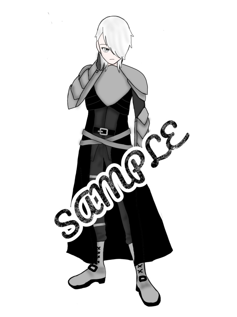 オリジナル立ち絵|男性|ファンタジー・騎士風|限定1枚