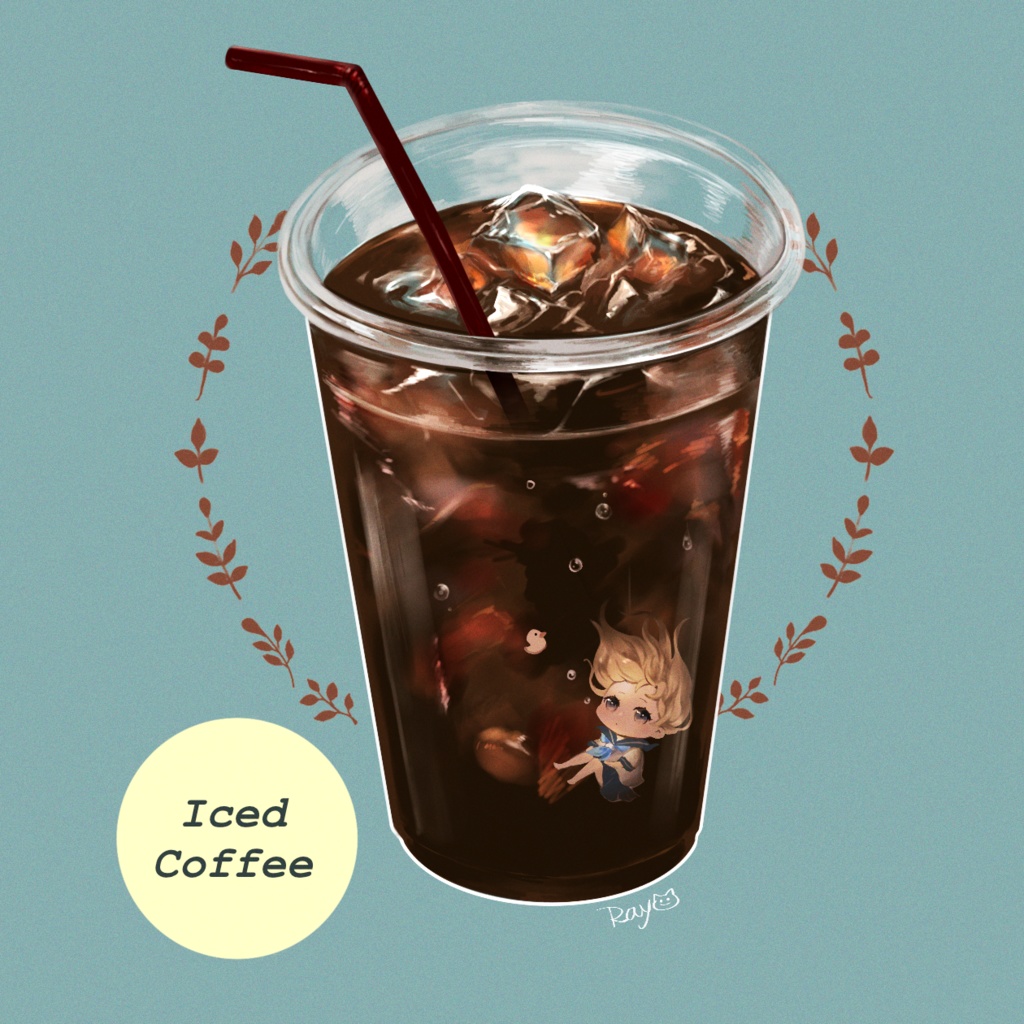 アイスコーヒー スマホリング