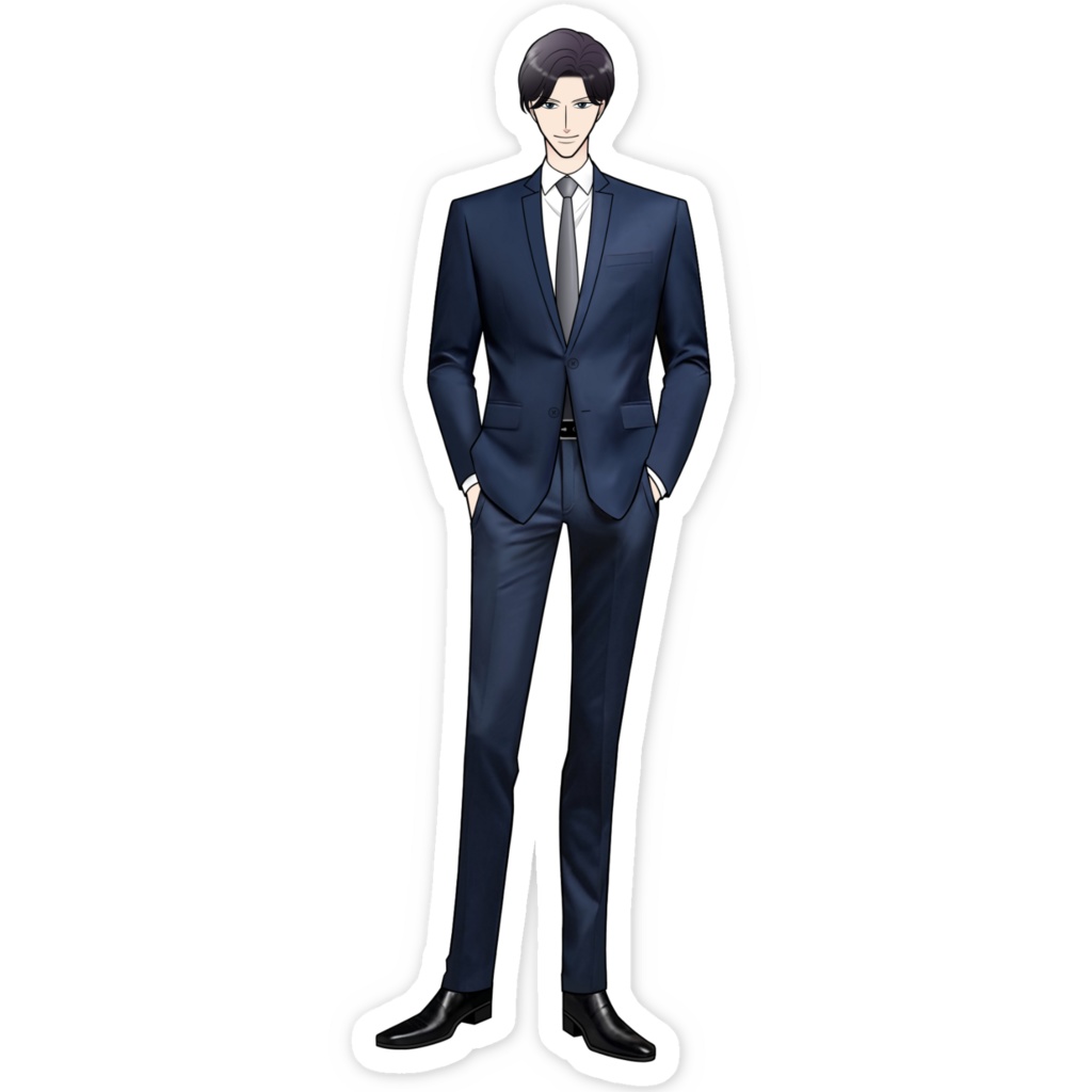 スマホステッカー 西田