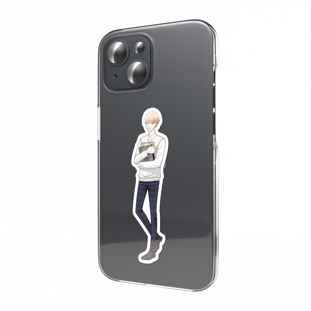 スマホステッカー 学生野崎