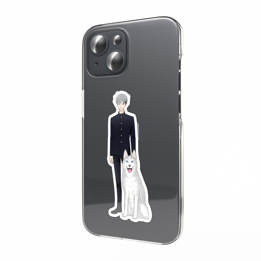 スマホステッカー　学生西田