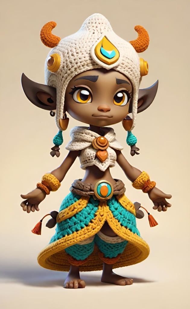 Crochet Fantasy Character