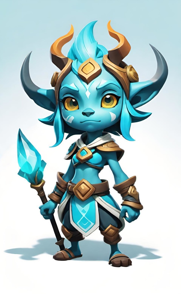 Azure Horned Guardian