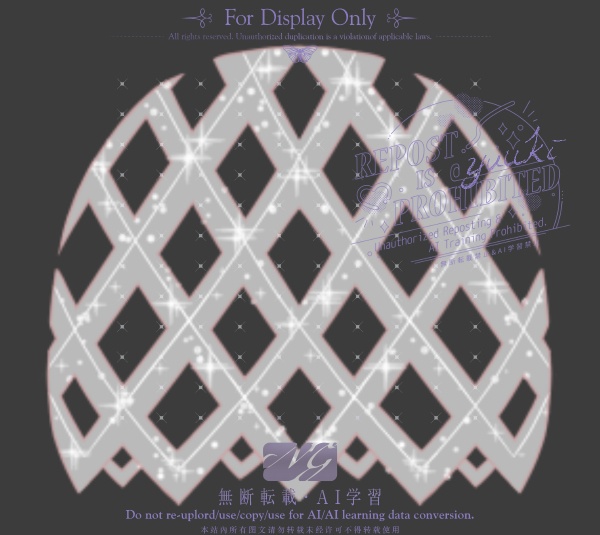 【Vtuber素材】原神/コロンビーナちゃん 汎用アイテム