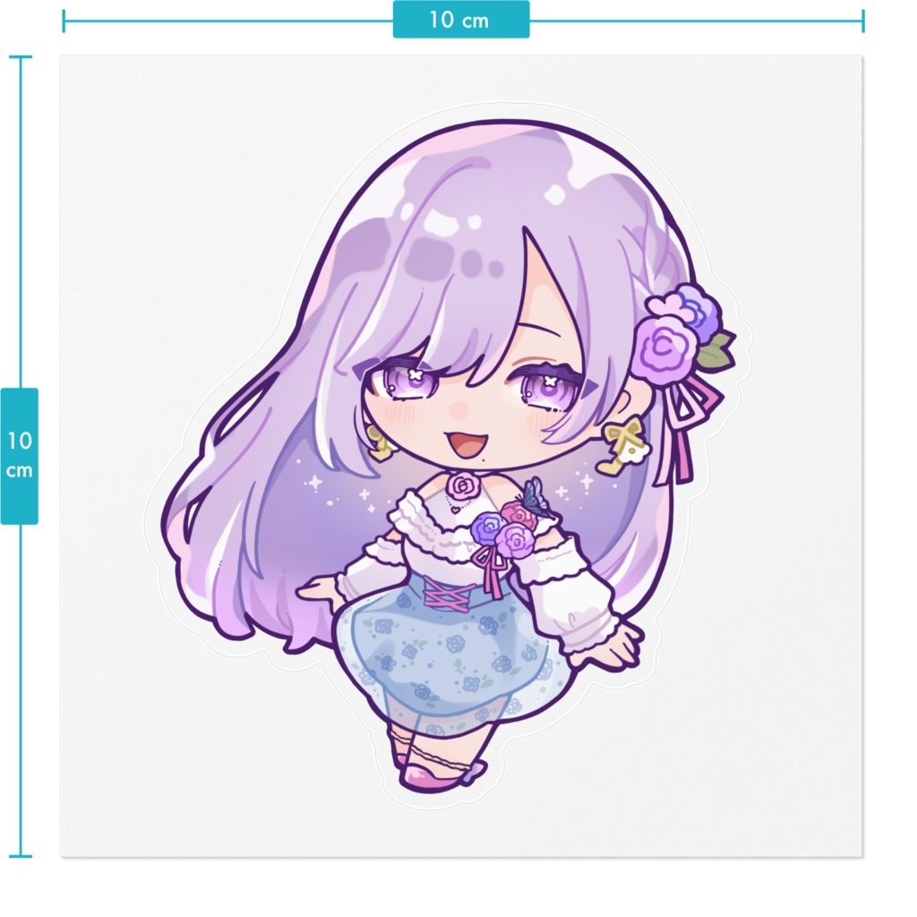 有希New model SDキャラステッカー