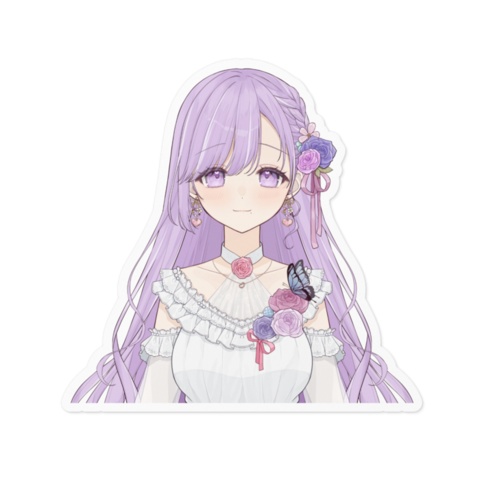 有希New model お姿ステッカー