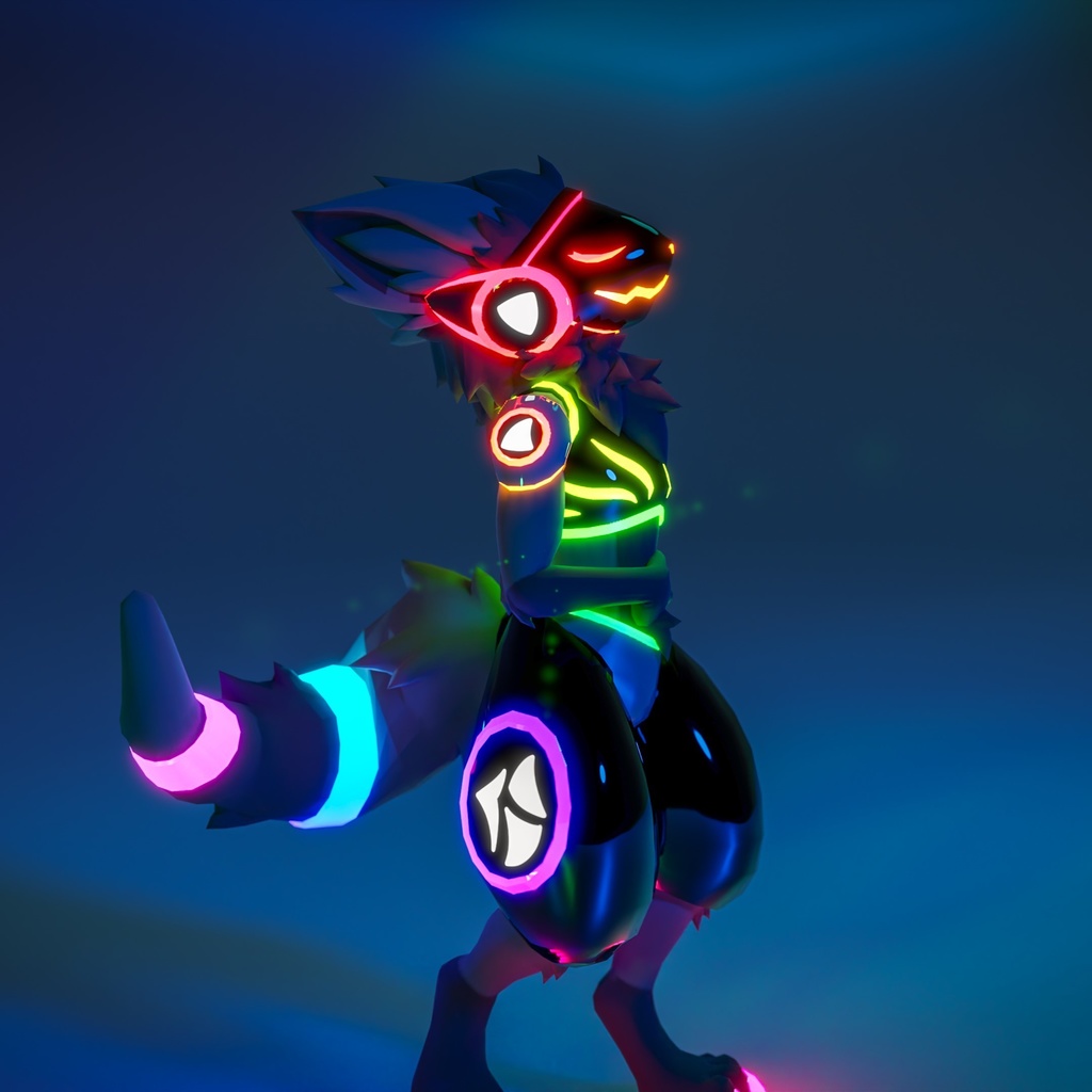 ๐ก๐ช๐ฟ๐ฎ NKD Protogen Texture