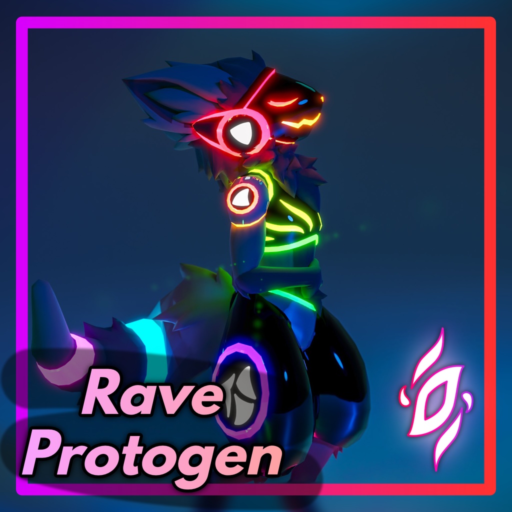 𝓡𝓪𝓿𝓮 NKD Protogen Texture