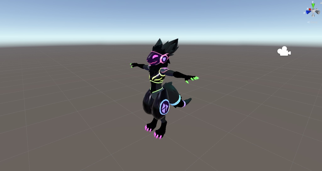 ๐ก๐ช๐ฟ๐ฎ NKD Protogen Texture