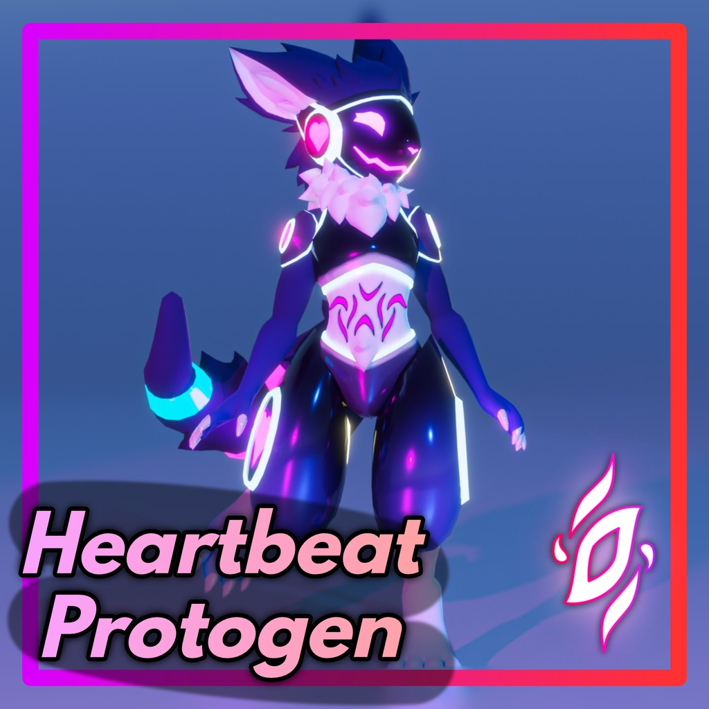 𝓗𝓮𝓪𝓻𝓽𝓫𝓮𝓪𝓽 - NKD Protogen Texture