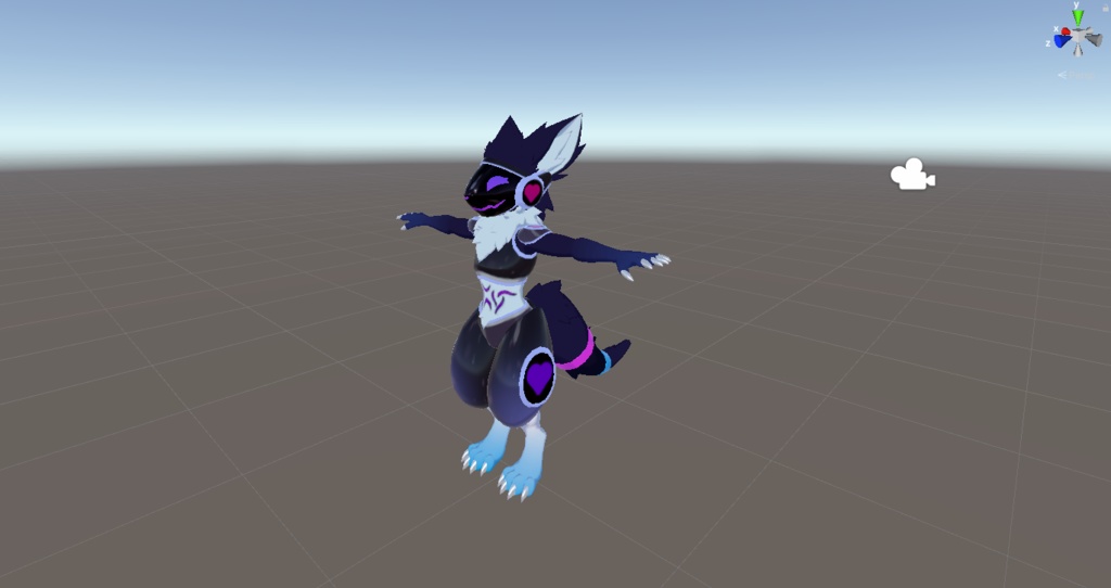 ๐๐ฎ๐ช๐ป๐ฝ๐ซ๐ฎ๐ช๐ฝ - NKD Protogen Texture