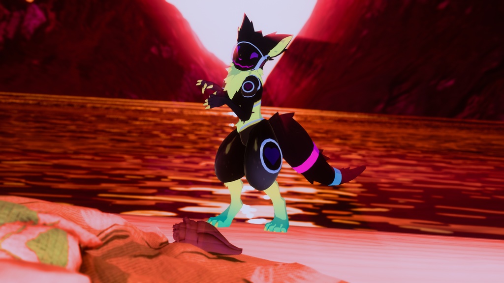 ๐๐ฎ๐ช๐ป๐ฝ๐ซ๐ฎ๐ช๐ฝ - NKD Protogen Texture