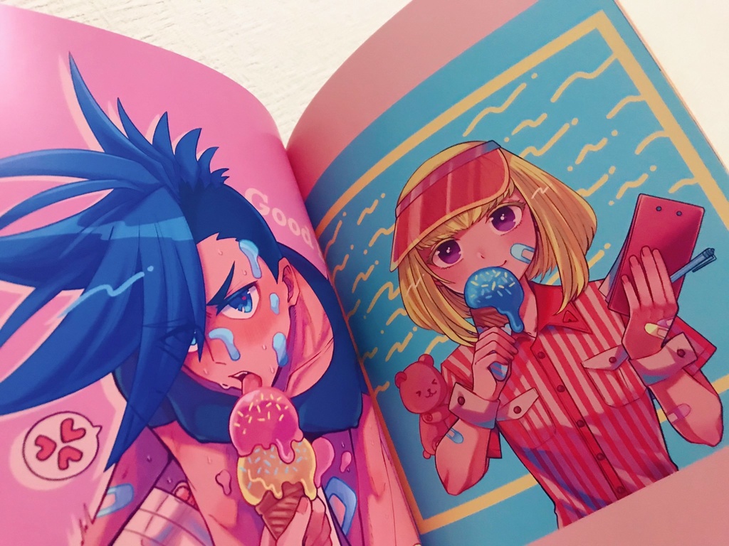 フルカラーイラスト再録本「ViViD」