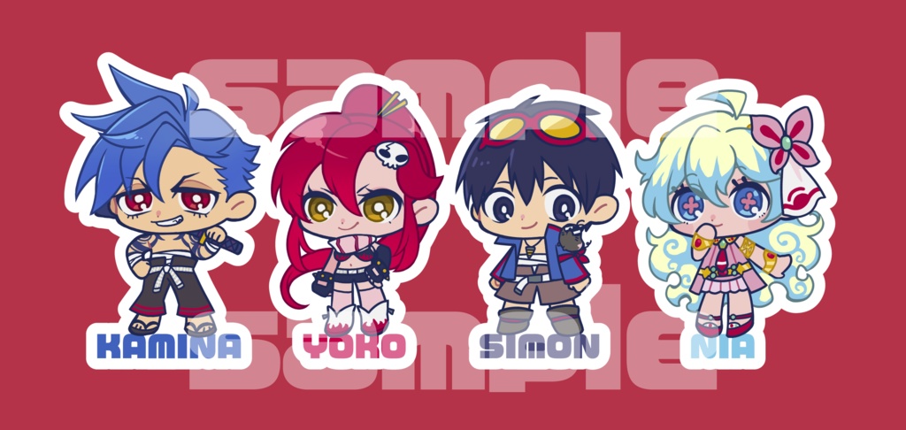 シール(作品セット)