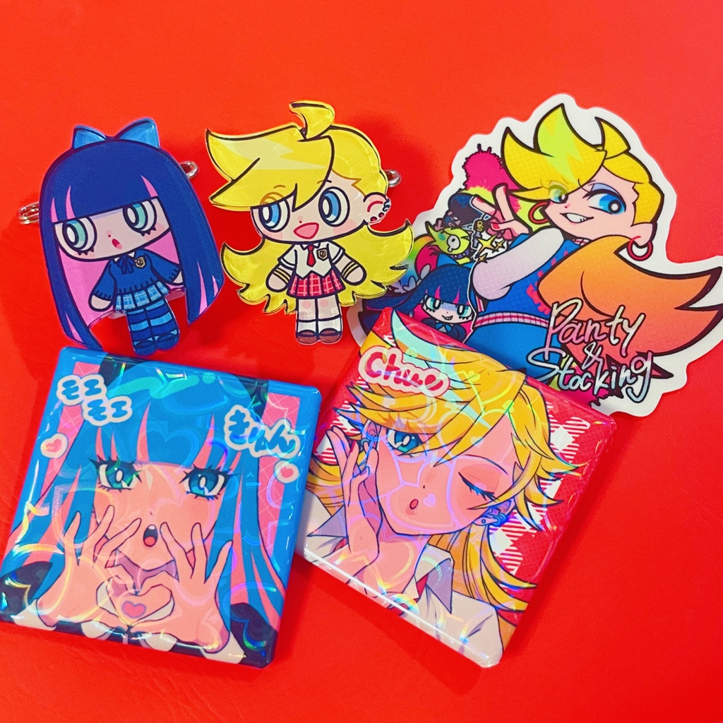 パンスト 缶バッチセット - ギザジュウ - BOOTH