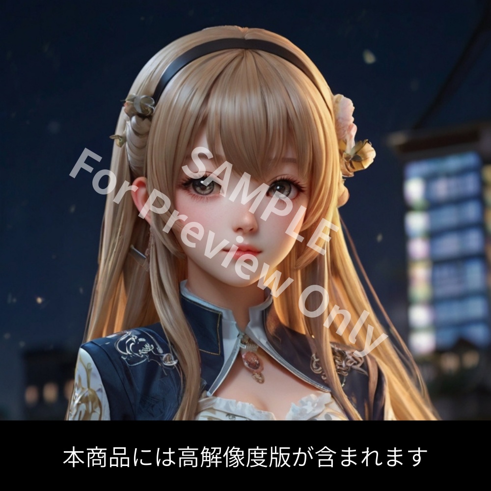 【AIアート】アニメキャラ壁紙セット Vol.3(10枚入り・高解像度)