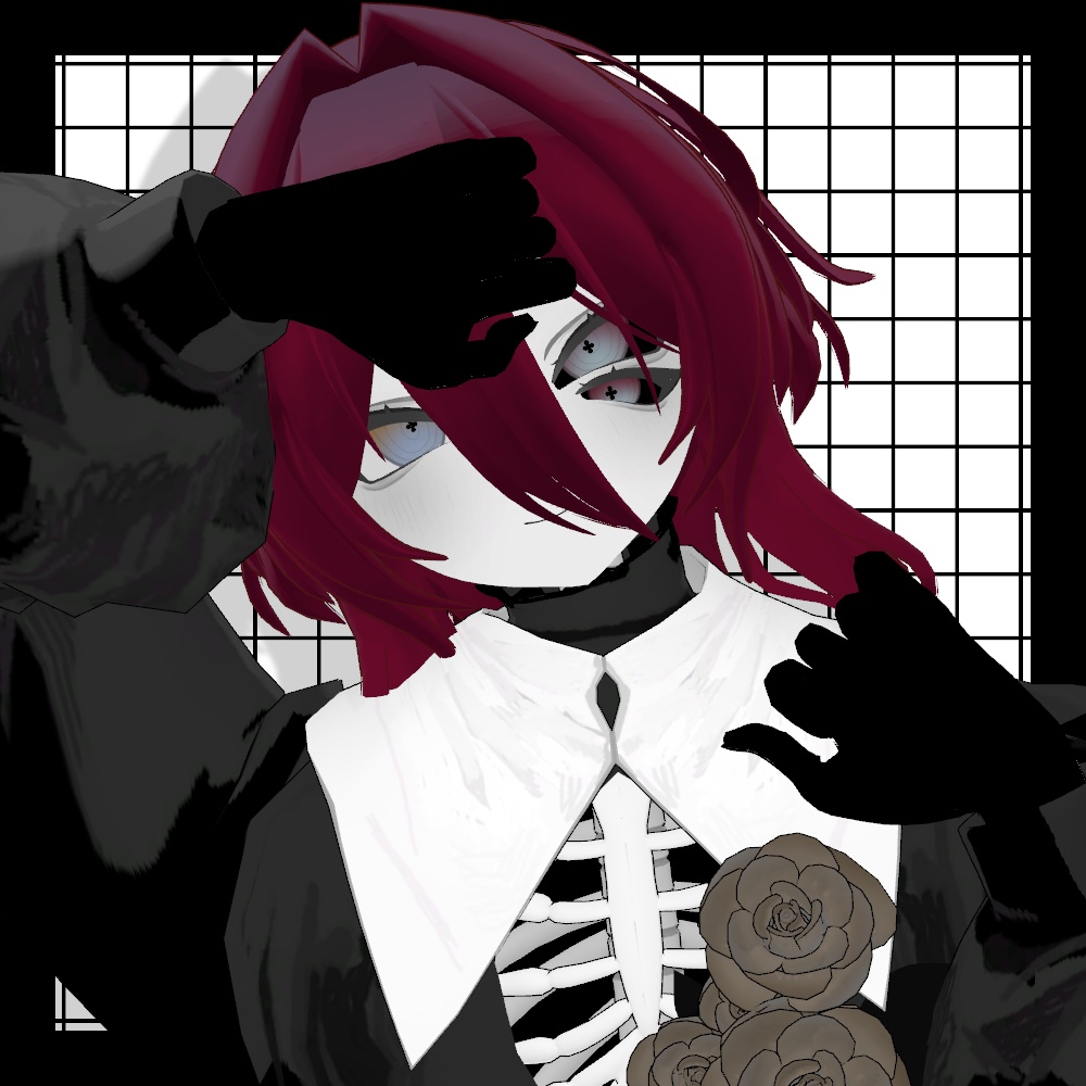 【VRC対応】ポサポサショートヘア