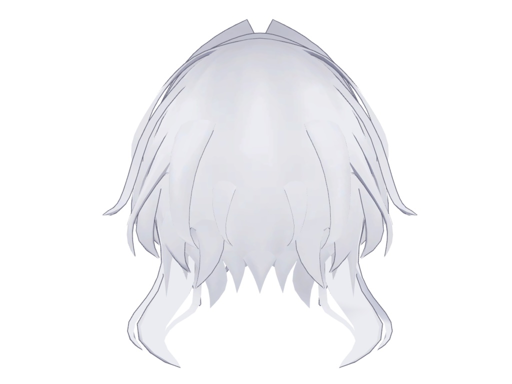 【VRC対応】ポサポサショートヘア