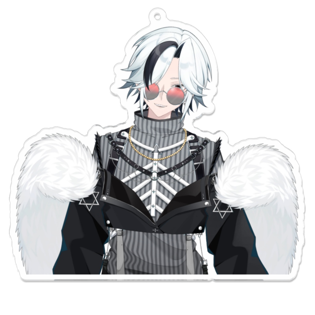 アクキーエレV2・メガネ有（大）