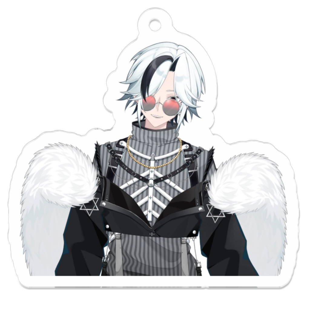 アクキーエレV2・メガネ有（小）