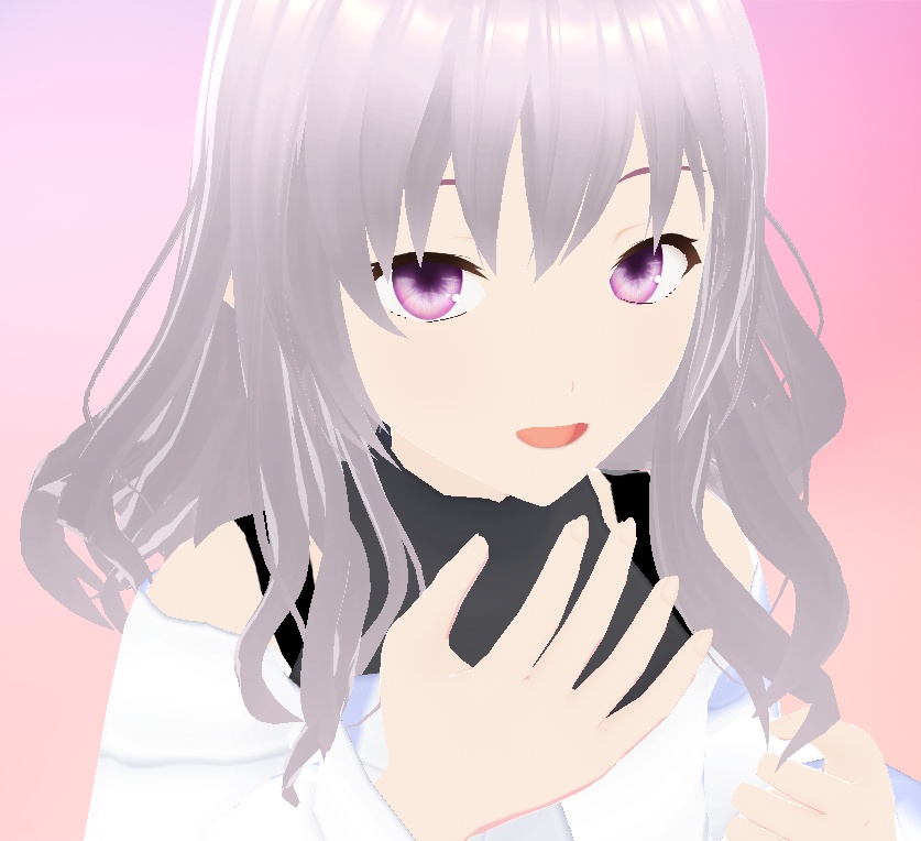 透明感ある瞳テクスチャ