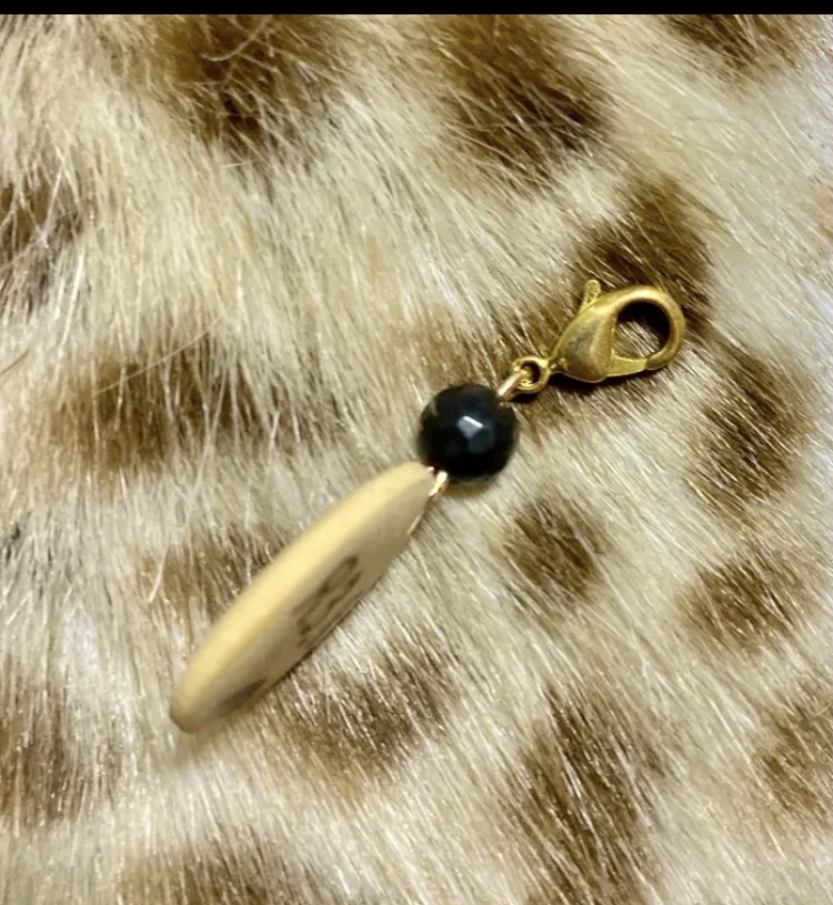 ペット天然石迷子札