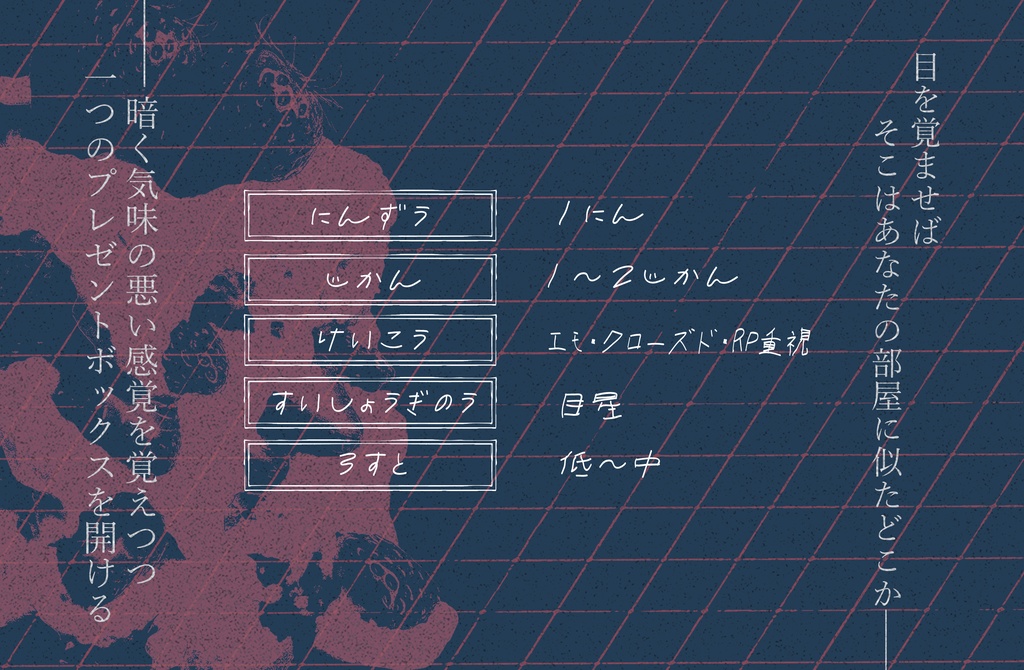 バースデーユアメランコリー【クトゥルフ神話TRPG/6版】SPLL:E192517