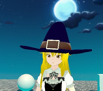 【無料版あり】魔女の帽子 - MagicHat【チャームが揺れる/VRChat向け衣装小物】