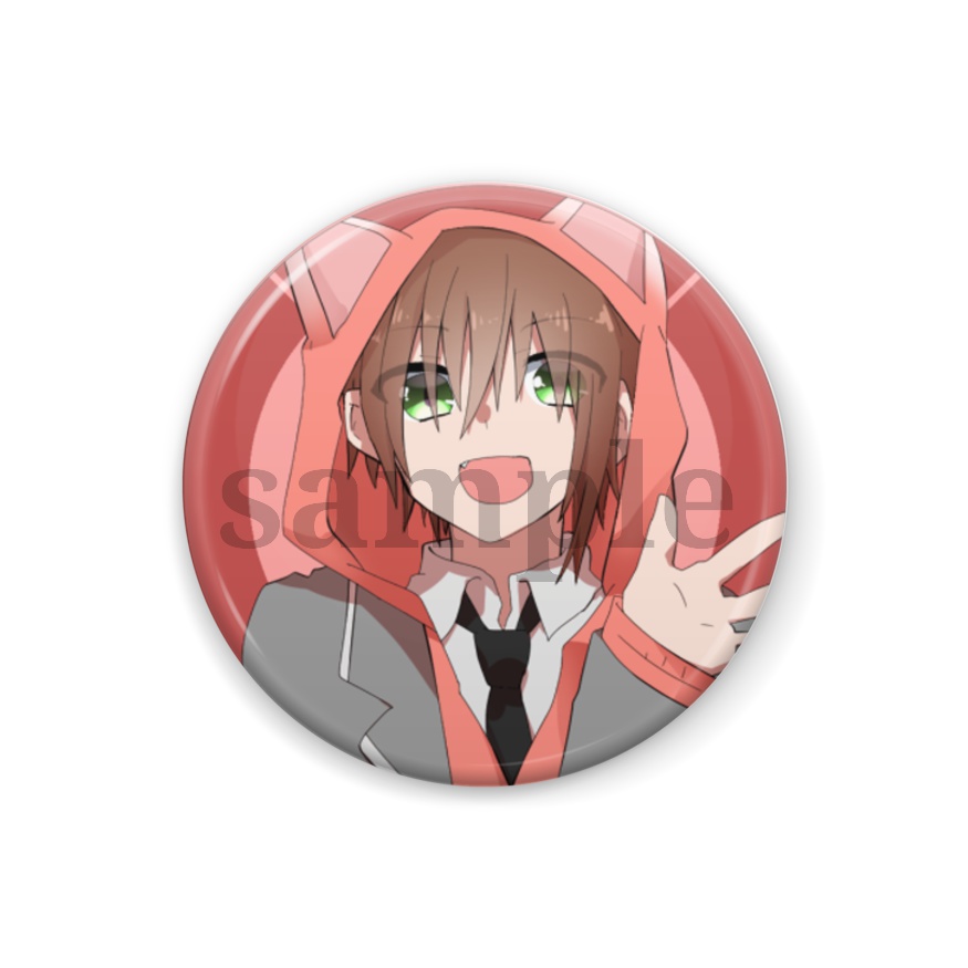 丸缶バッジ / Utopia project