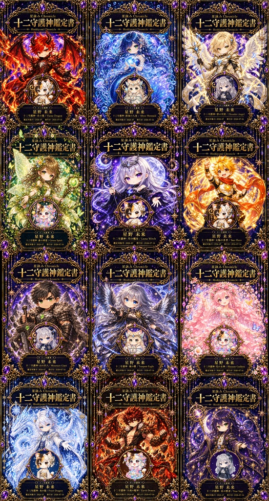 星詠み Chronicle｜十二守護神鑑定書【個別鑑定PDF】