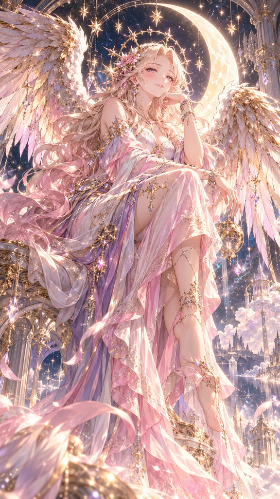 星詠みChronicle 天使シリーズ AIアート画像+プロンプトセット 全12体