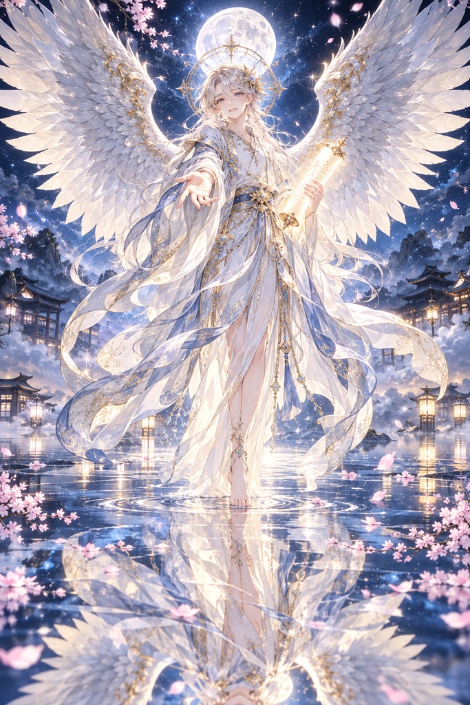 星詠みChronicle 天使シリーズ AIアート画像+プロンプトセット 全12体
