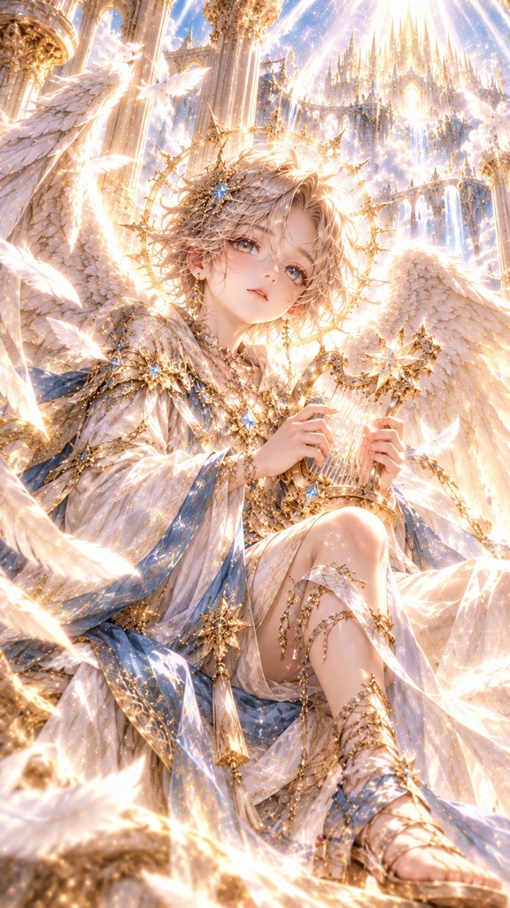星詠みChronicle 天使シリーズ AIアート画像+プロンプトセット 全12体