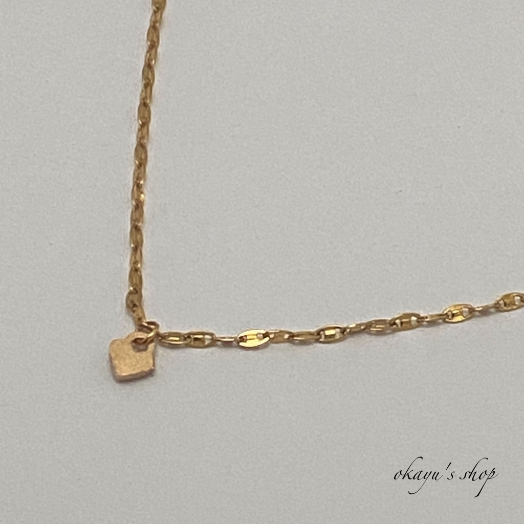 ハート ネックレス ゴールド レディース