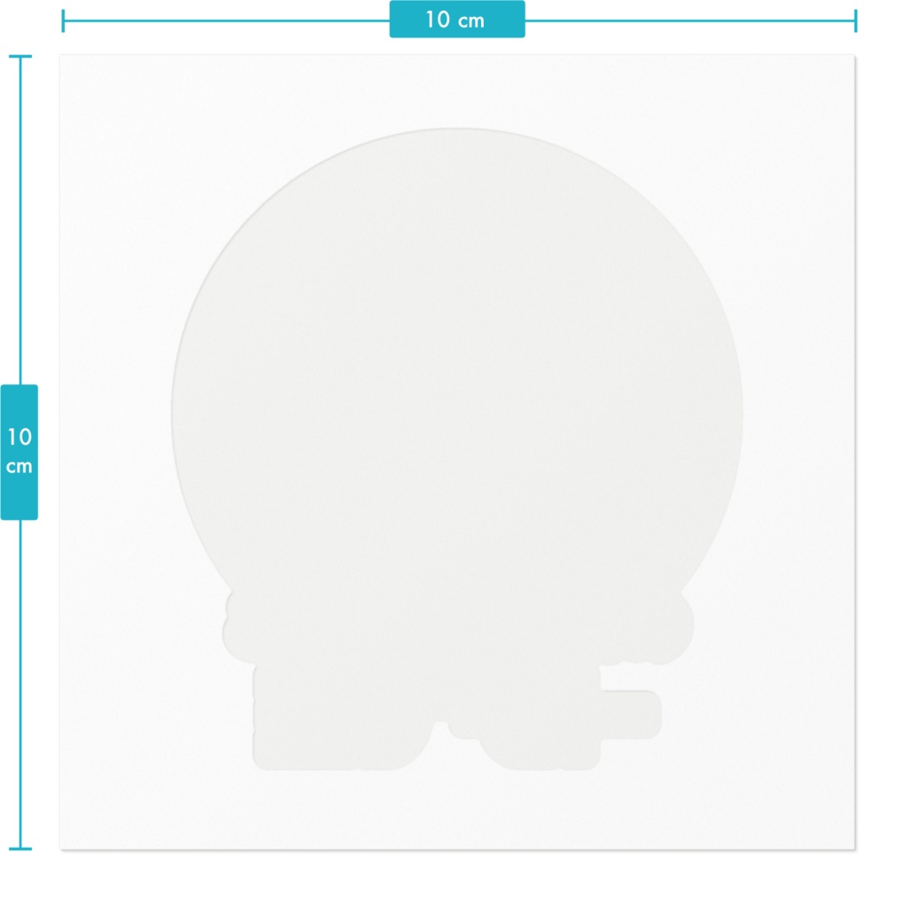【可愛い動物シリーズ】ねこのイラストのステッカー
