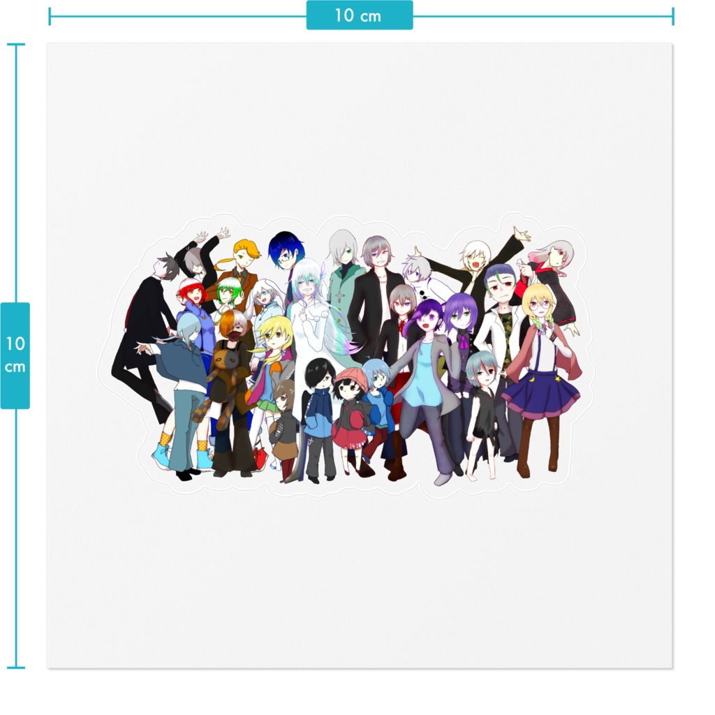 ヴィラ白-Haku-2022's ALL MEMBER ステッカー