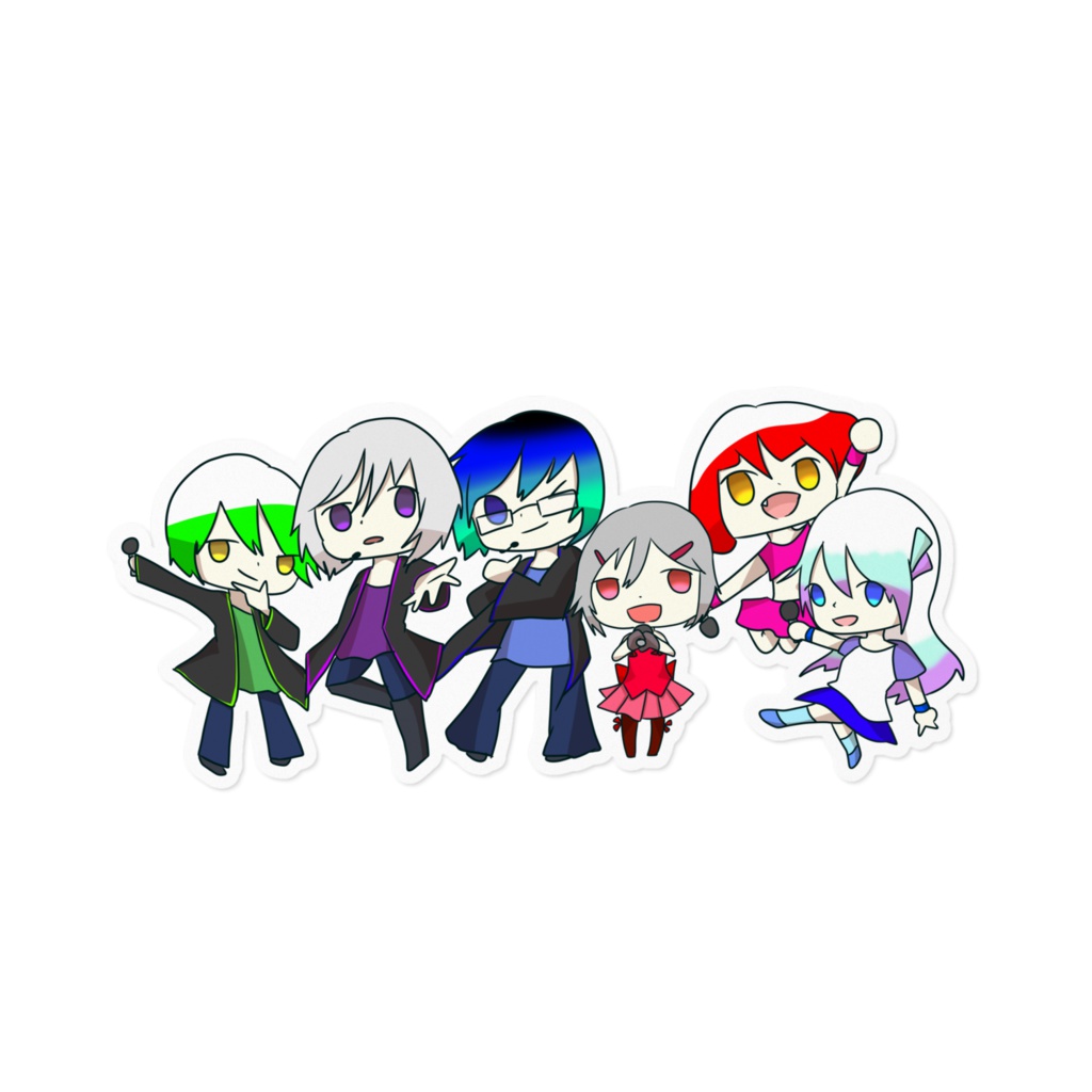 【7.89'sUTAU】アイドル風 ステッカー