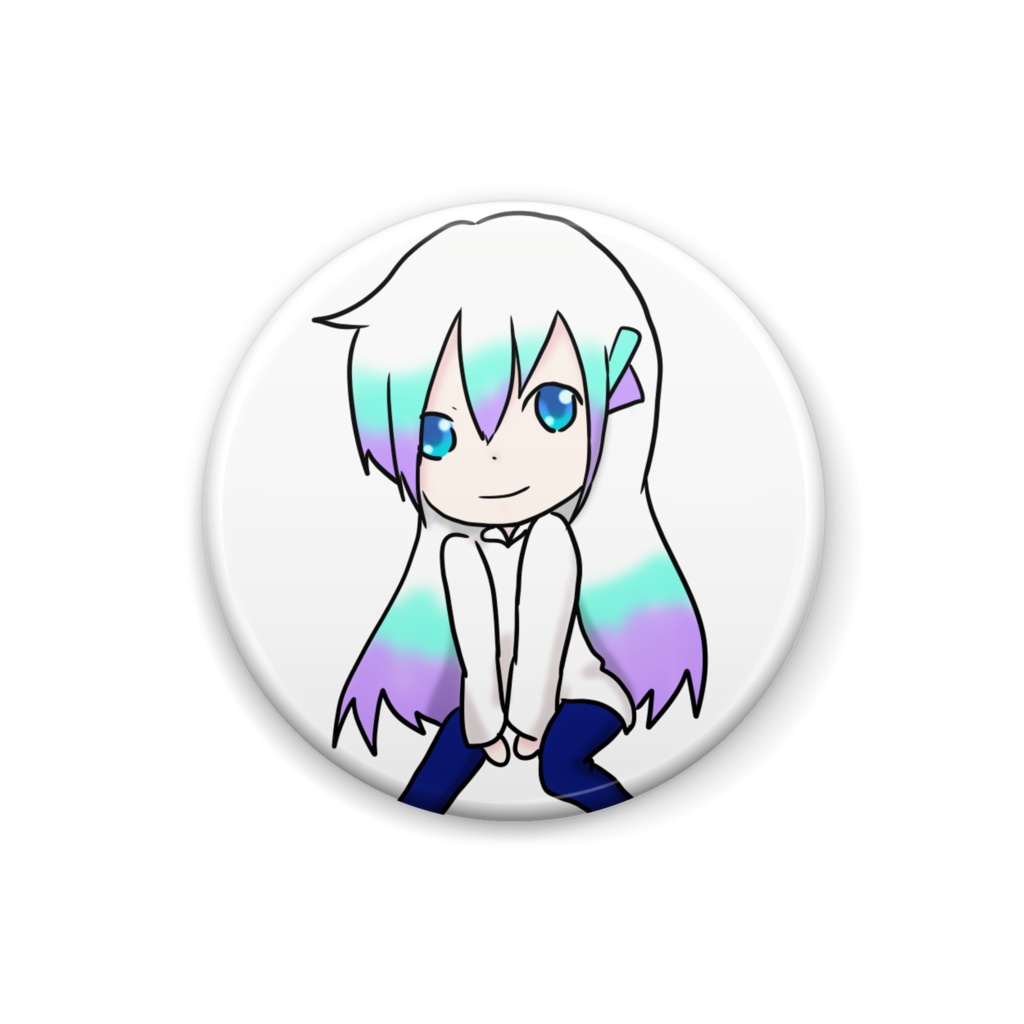 【7.89'sUTAU】白音リノぷち 缶バッチ